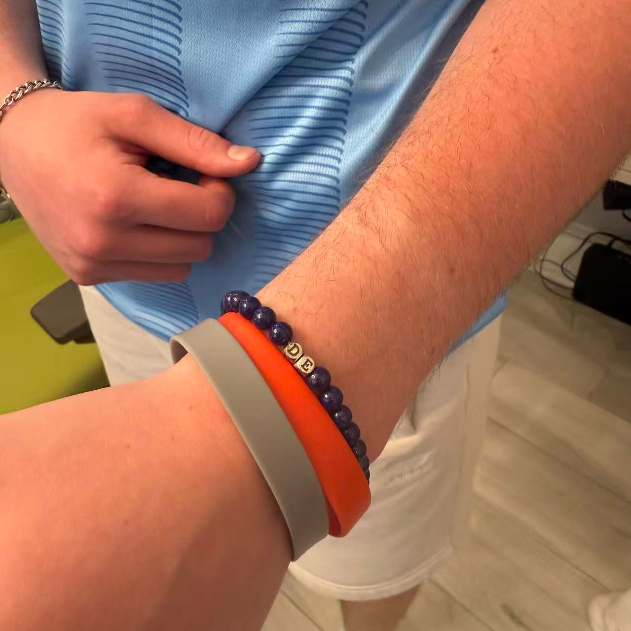 Lapis bracelet