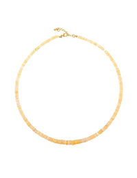 NOVA Yellow Opal Faceted Necklace - Joy & Optimism