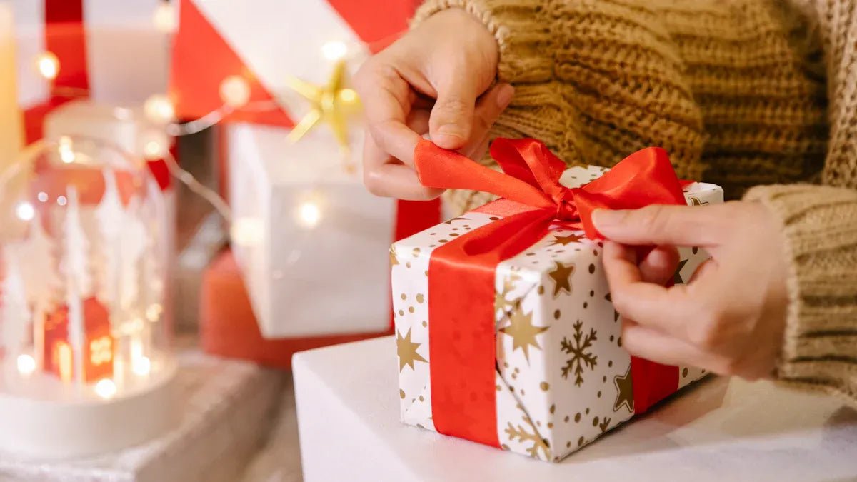 The importance of ritual and sentiment in gift wrapping for Christmas service