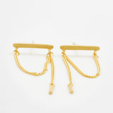 Leah Gold-Plated Silver Earrings