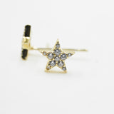Little star Sterling Silver Earrings
