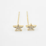 Little star Sterling Silver Earrings