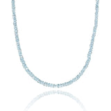NOVA Aquamarine Faceted Necklace 4mm