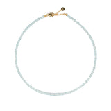 NOVA Aquamarine Faceted Necklace 4mm
