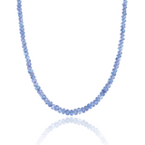 NOVA Tanzanite Rondelle Necklace 3mm