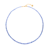 NOVA Tanzanite Rondelle Necklace 3mm