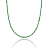 NOVA Tsavorite Garnet Faceted Necklace 3mm