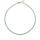 NOVA Tsavorite Garnet Faceted Necklace 3mm