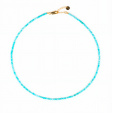 NOVA Turquoise Necklace 3mm Faceted Cut