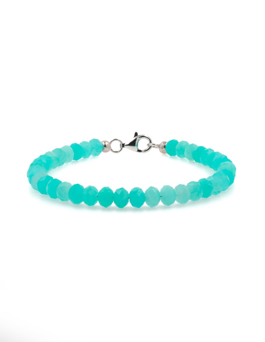 BEAMMORE Amazonite Beaded Bracelet – Beaded Gemstone Jewelry