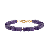 Amethyst Faceted Bracelet 6mm