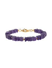 Amethyst Faceted Bracelet 6mm
