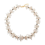 BIWA Black Opal & Pearl Necklace – Intuition & Depth