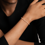 Blessing Sunstone Bracelet 4mm for men