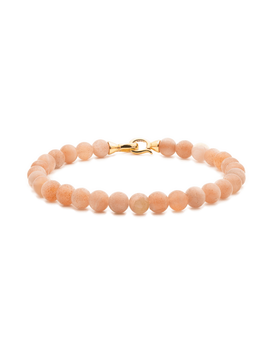 Blessing Sunstone Bracelet 6mm for Men