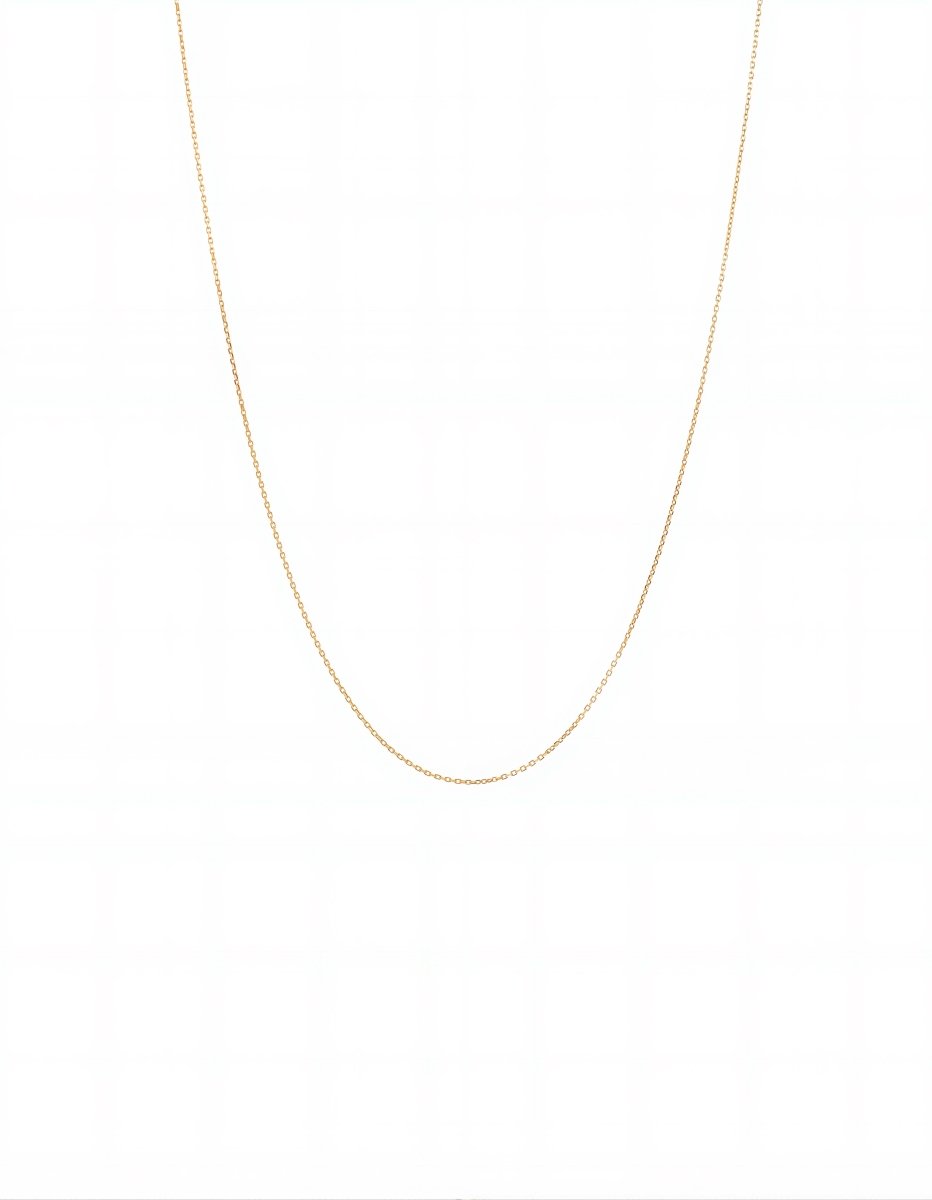 BEAMMORE Delicate Cable Chain Necklace – Fine Jewelry