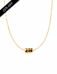 DAINTY Citrine Necklace with 25% OFF