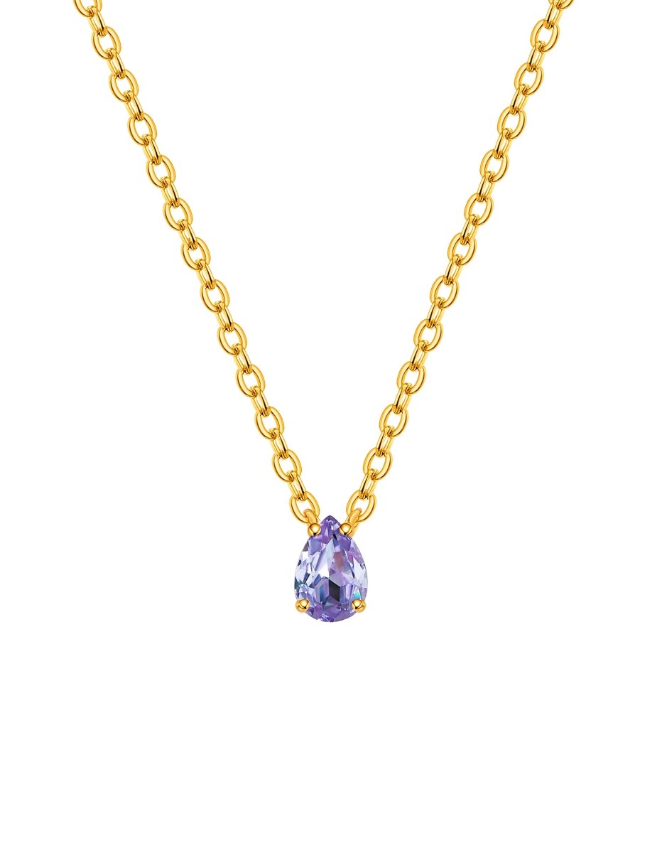 BEAMMORE Tanzanite Beaded Necklace – Beaded Gemstone Jewelry