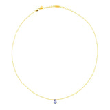 December Tanzanite Birthstone Necklace