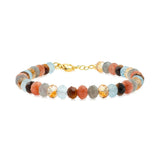 Five Elements • Ocean Abyss Faceted Bracelet 4x6mm