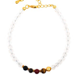 Five Elements •‌ Sacred Grove‌ Bracelet with Spacer Beads 4mm