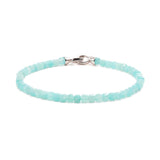 Growth Amazonite Bracelet 4x4mm for men