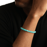 Growth Amazonite Bracelet 6mm for men