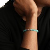 Growth Amazonite Bracelet 6mm for men
