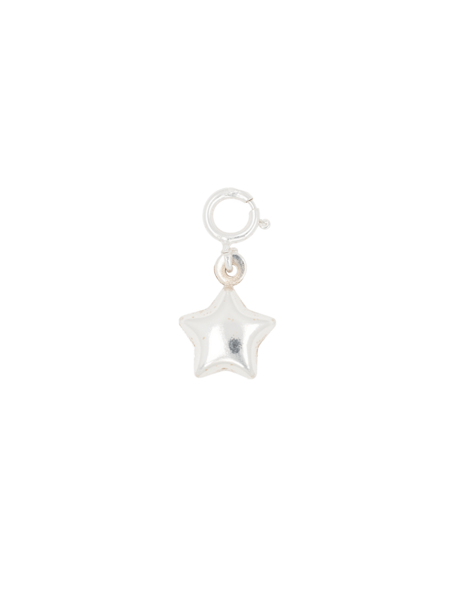 Shiny 925 sterling silver Full Star Charm symbolizing growth, ambition, and personal achievement.