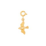 Growth  Gold Bird Charm