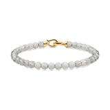 Growth Grey Moonstone Bracelet 4mm for men