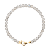 Growth Grey Moonstone Bracelet 4mm for men