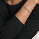 Growth Grey Moonstone Bracelet 4mm for men
