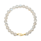 Growth Grey Moonstone Bracelet 6mm for men