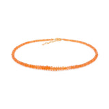 Growth Orange Garnet Necklace
