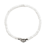 Healing Moonstone June birthstone bracelet with faceted beads and 925 sterling silver clasp.