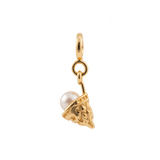 Healing White Cone-Shaped Bead Charm