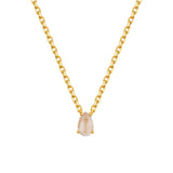 June Moonstone Birthstone Necklace – Intuition & Harmony