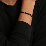 Love Garnet Bracelet 6mm for men