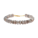 New York Mist Moonstone Faceted  Bracelet 8*5mm