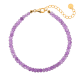 NOVA Amethyst Faceted Bracelet 2.5mm