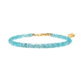 NOVA Apatite Faceted Bracelet 4mm