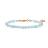 NOVA Aquamarine Faceted Bracelet 4mm