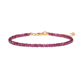 NOVA Garnet Faceted Bracelet 2.5mm