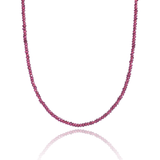 NOVA Garnet Faceted Necklace 3mm