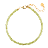 NOVA Peridot Faceted Bracelet 3mm