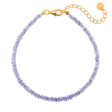 NOVA Tanzanite Faceted Bracelet 3mm