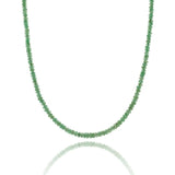 NOVA Tsavorite Garnet Faceted Necklace 3mm