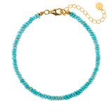NOVA Turquoise Faceted Bracelet 3mm