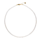 NOVA White Opal Necklace 5mm Faceted Cut